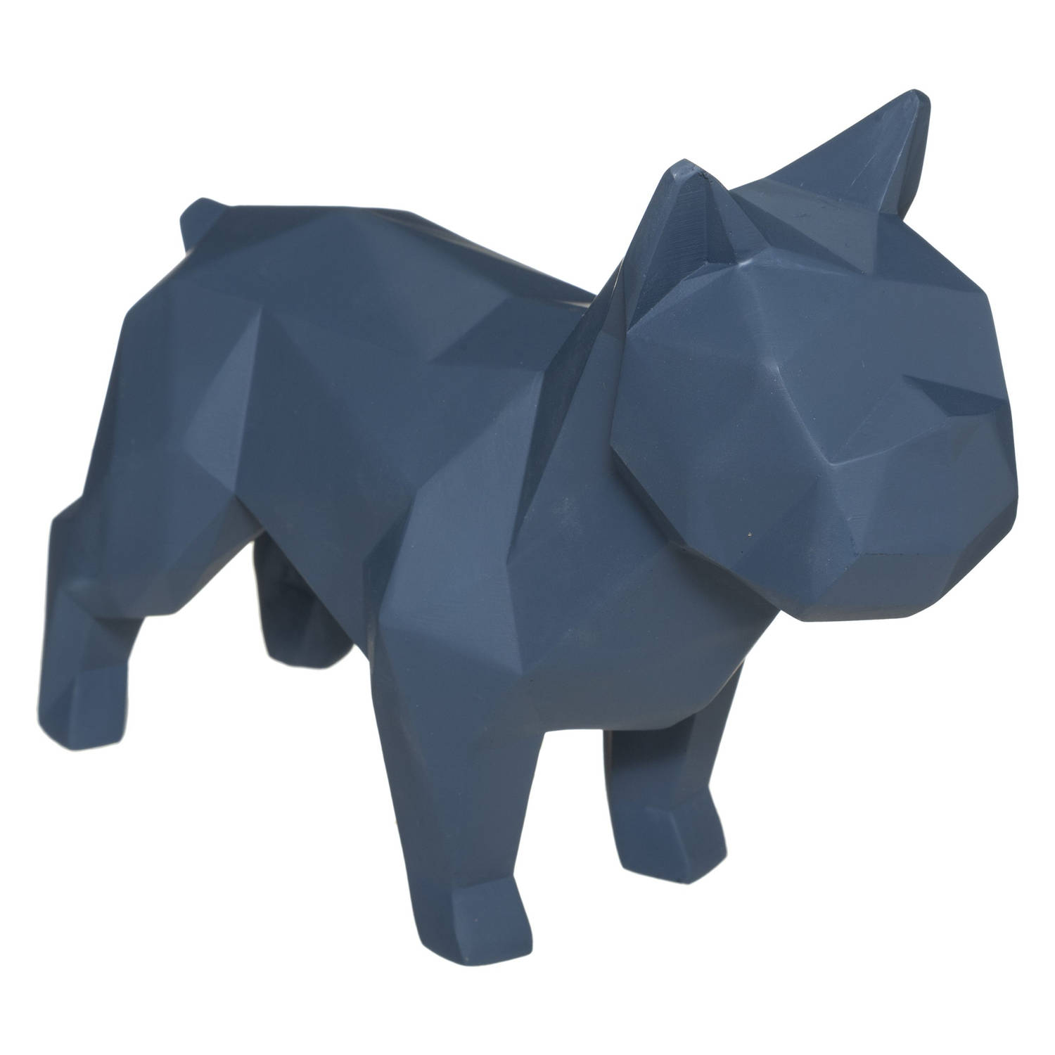 Deco Object Origami Bulldog Blauw