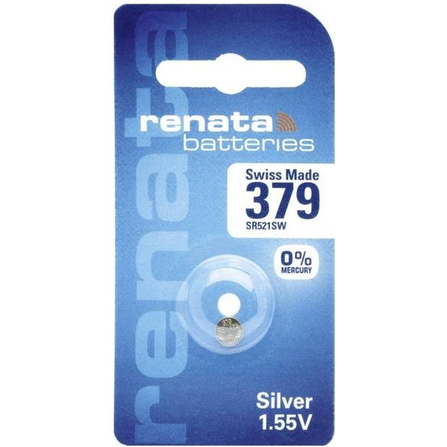 Renata 379 silver-oxide blister 1