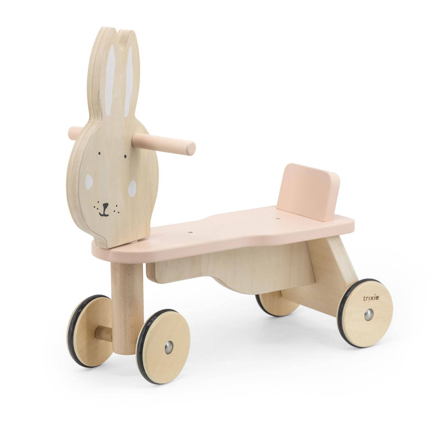 Trixie - Houten fiets 4 wielen - Loopfietsen - Mrs Rabbit