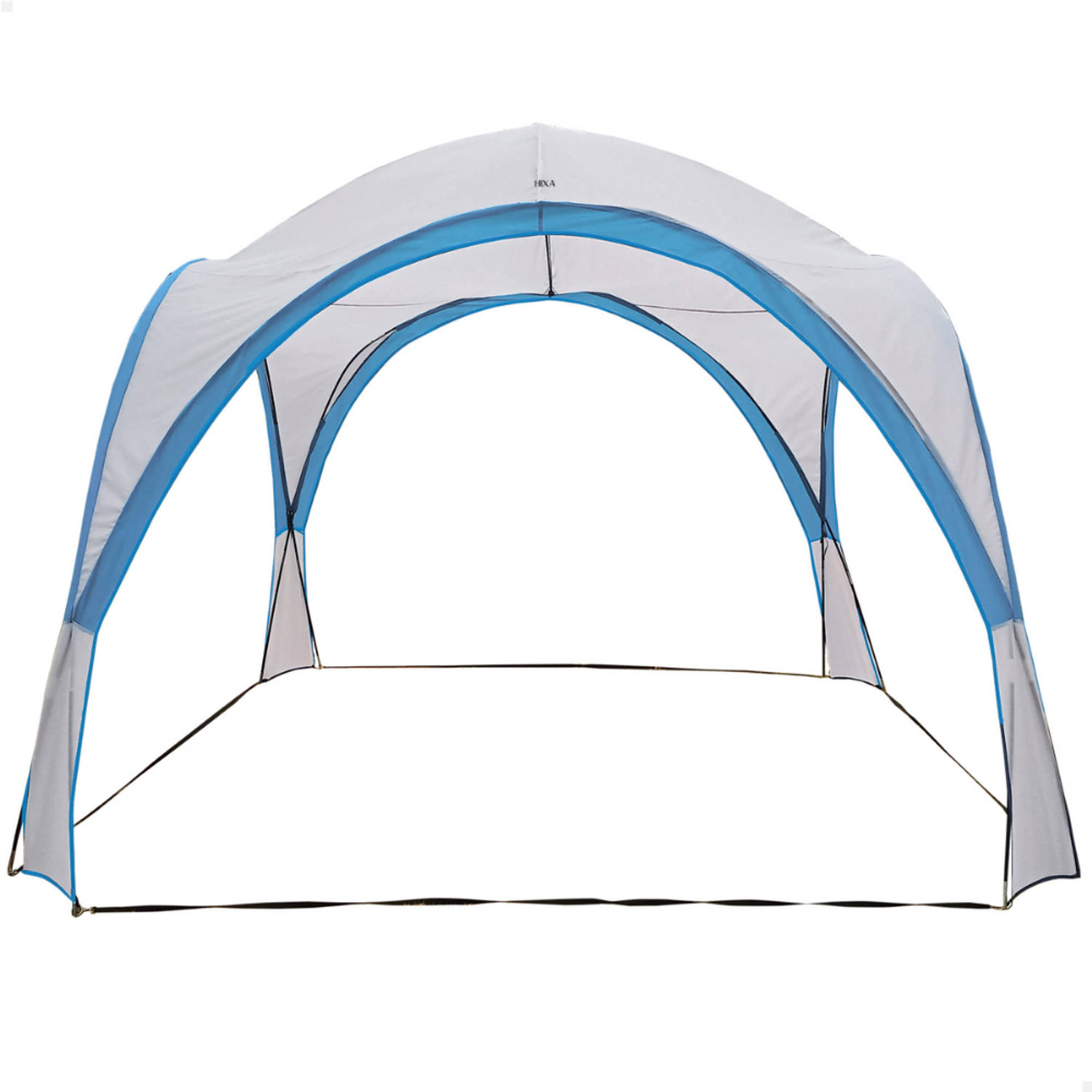 HIXA Aktive Partytent Tent Event Shelter Overzet Wit Blauw 320x320x260cm
