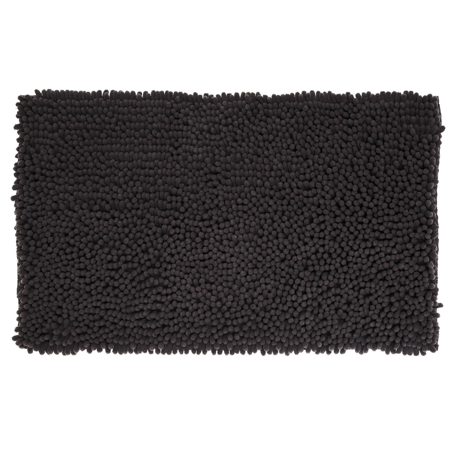 Badkamerkleedje-badmat maxi-noppen voor op de vloer zwart 50 x 80 cm Badmatjes