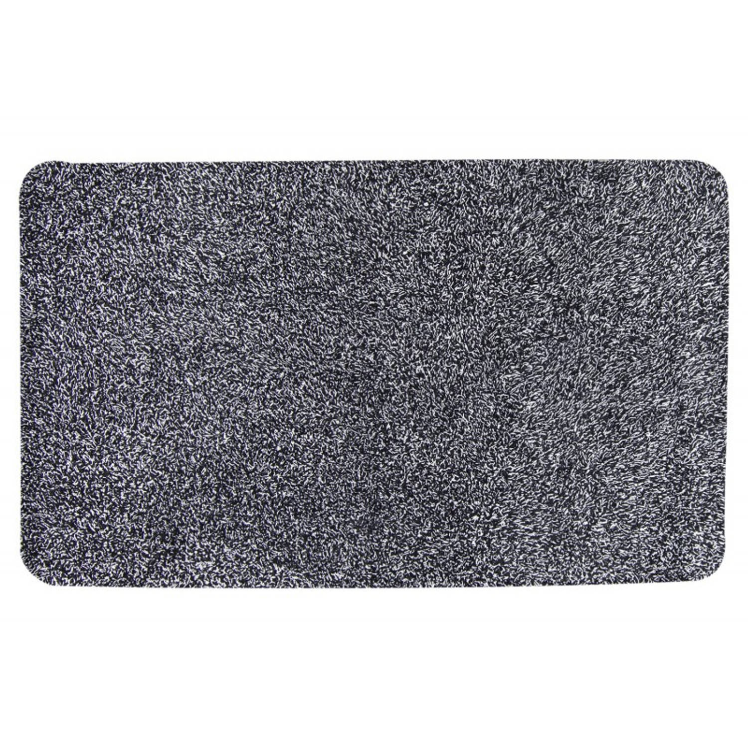 Magic mat extreem absorberende schoonloopmat met antislip - Geschikt voor huisdieren - Magic doormat - 75 x 45 cm zwart