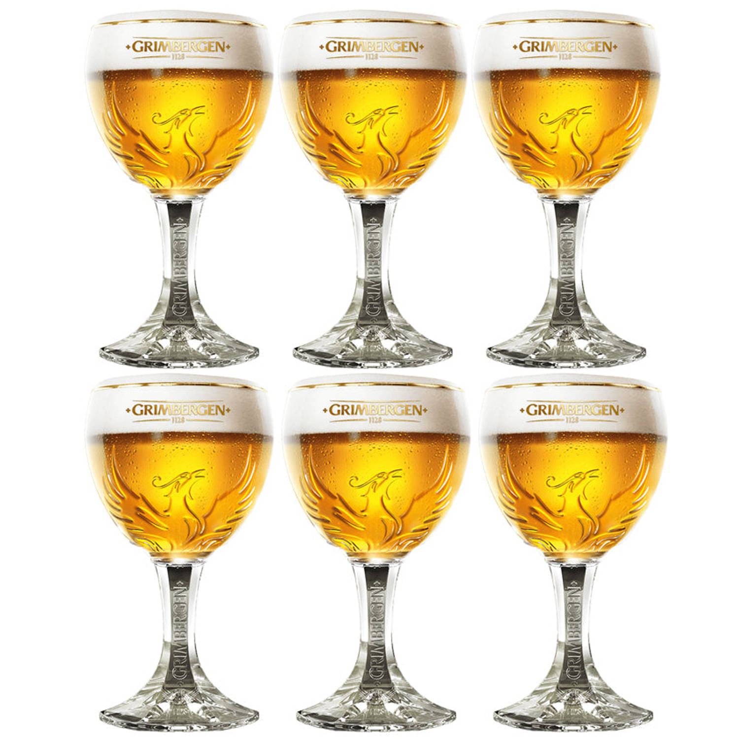 Grimbergen Bierglas Op Voet 25 cl