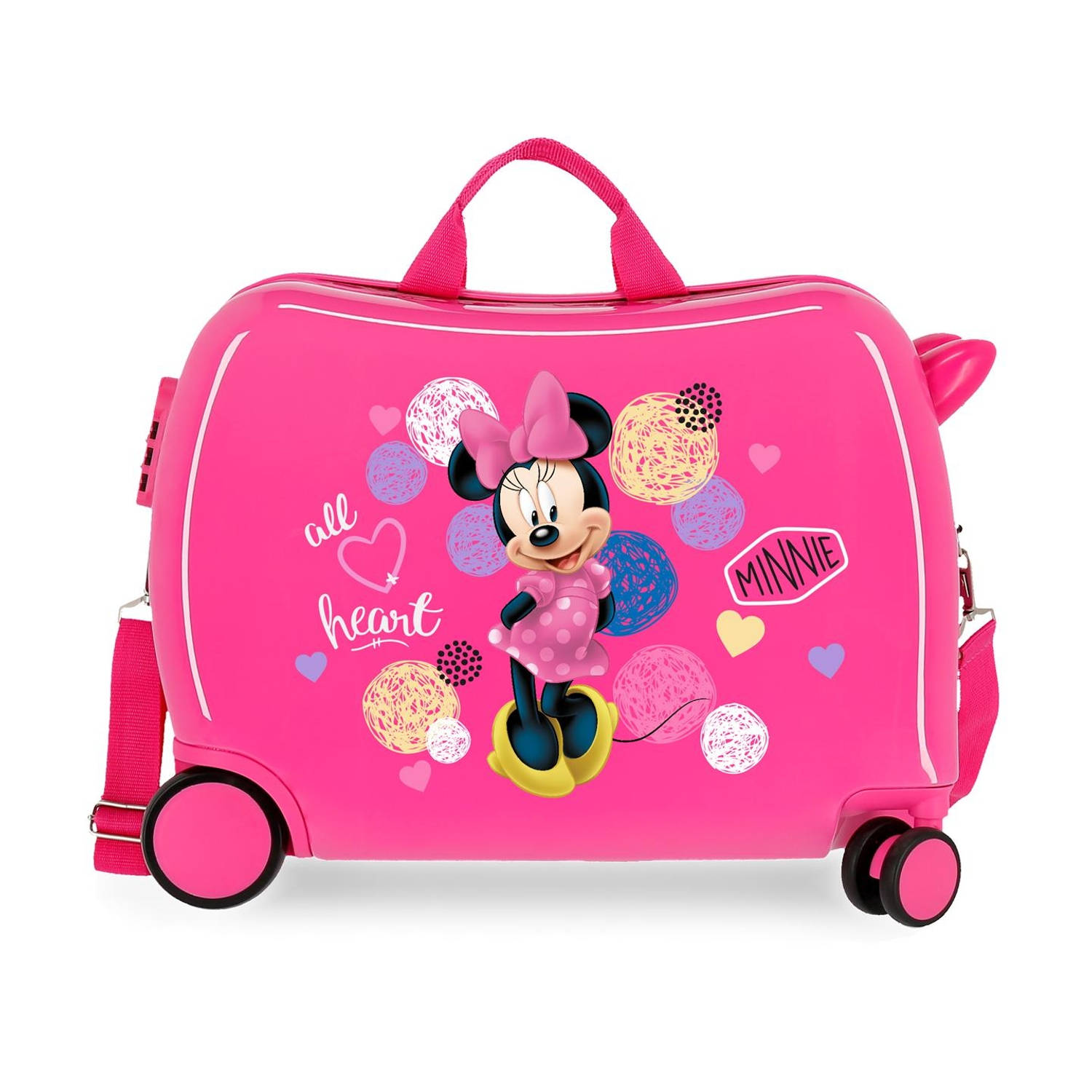 Disney kinderkoffer Minnie Mouse 50 cm ABS 34 liter roze