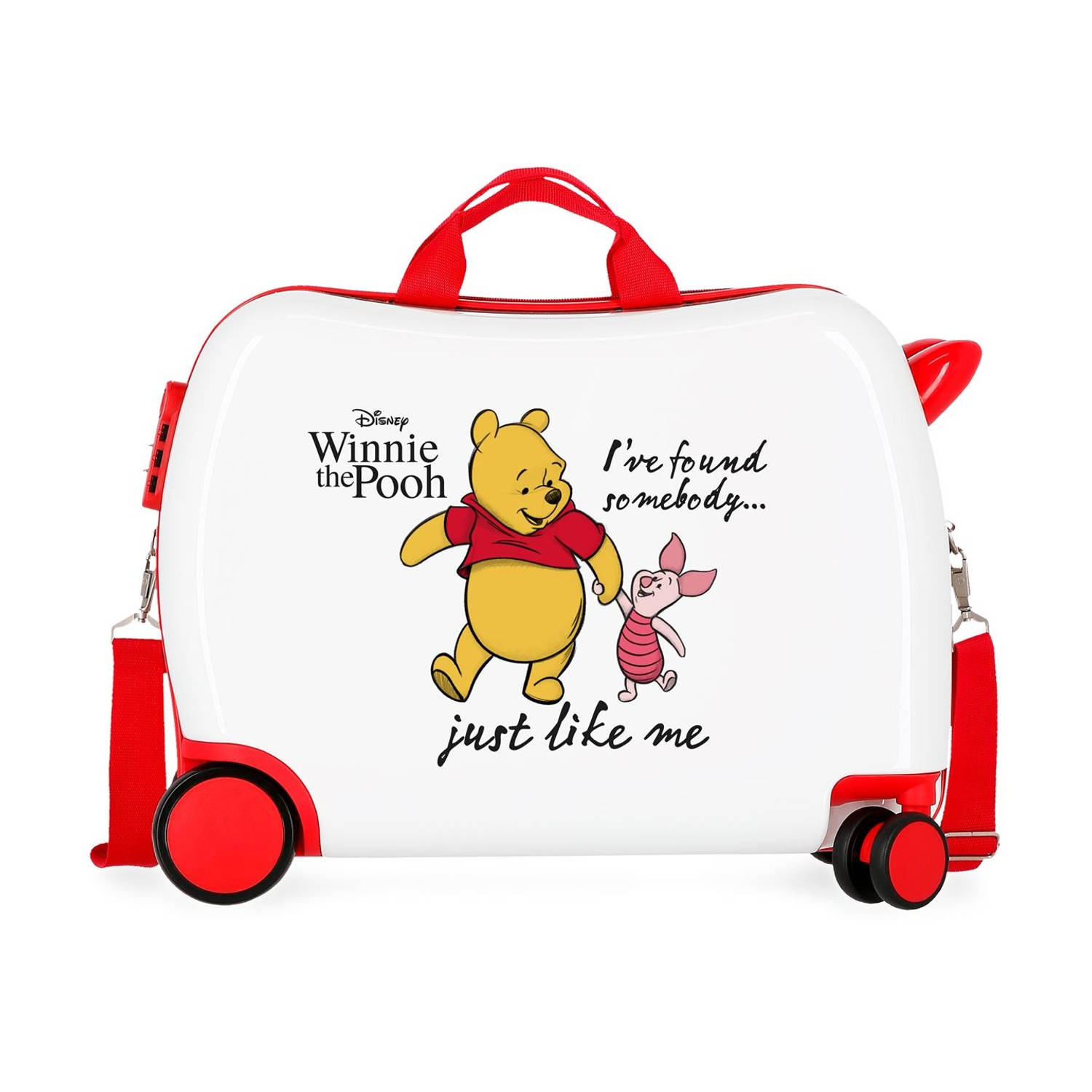 Disney Winnie the Pooh  kinderkoffer rol zit