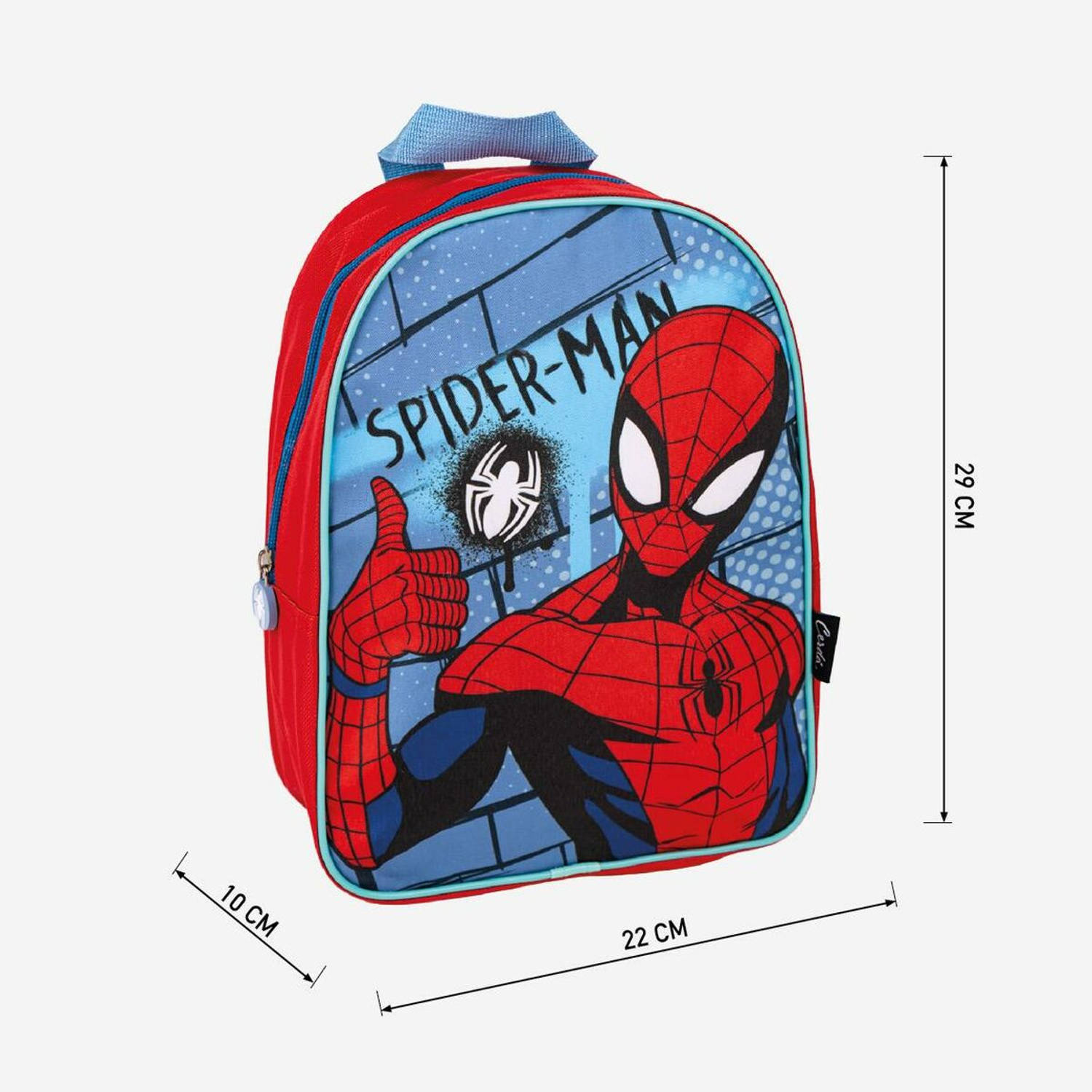 verhouding Overweldigen Overweldigen Schoolrugzak Spiderman Blauw | Blokker