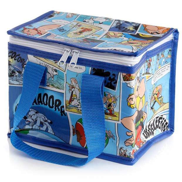 2x Stuks Kleine lunch koeltas Asterix print 20 x 13 x 16 - 4,4 liter - Koeltas