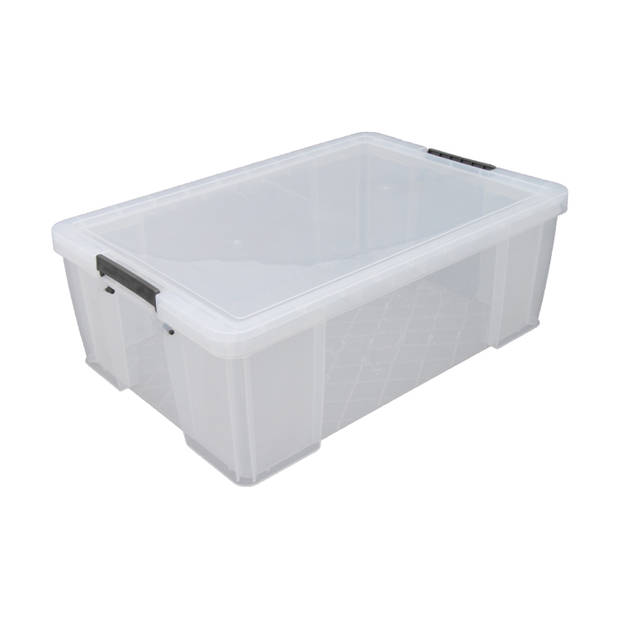 Allstore Opbergbox - 51 liter - Transparant - 66 x 44 x 23 cm - Opbergbox