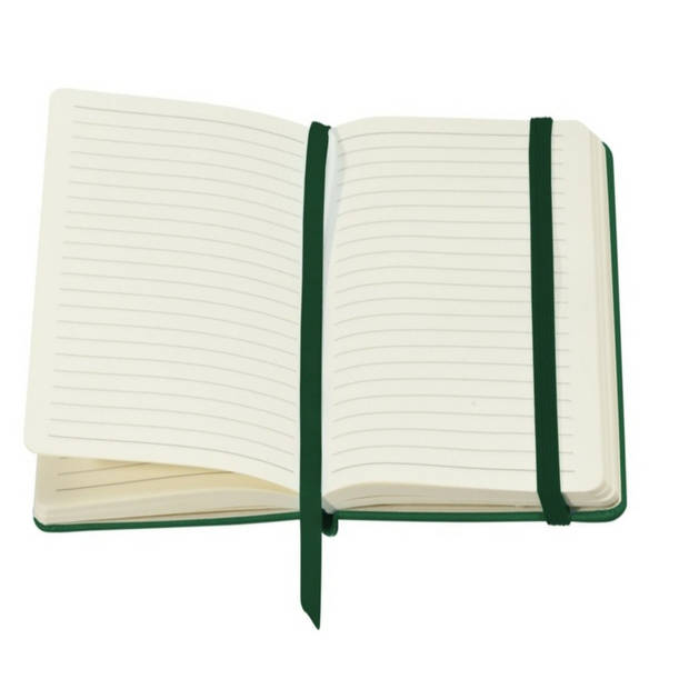 JournalBooks notitieboekje gelinieerd A5 hardcover - 3x - Notitieboek