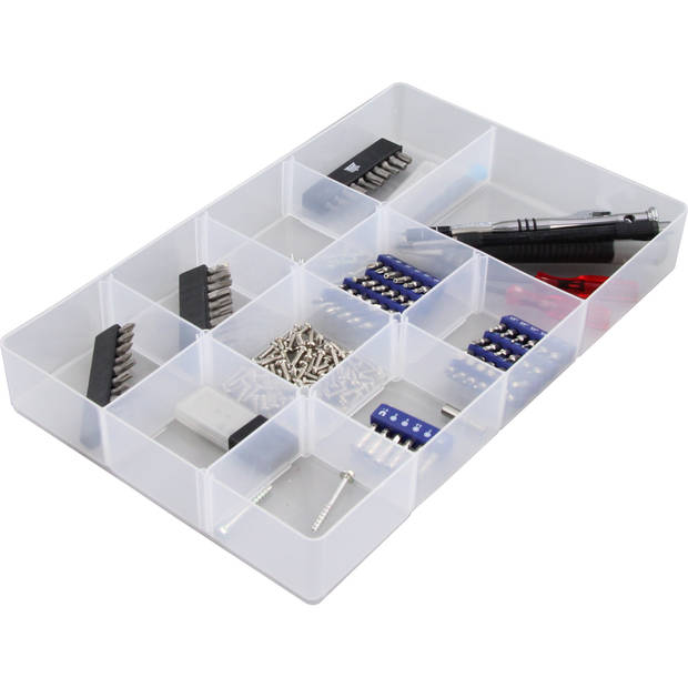 Allstore Organiser voor opslagbox 5,5L en 10L - 34 x 21 x 4,5 cm - Opbergbox