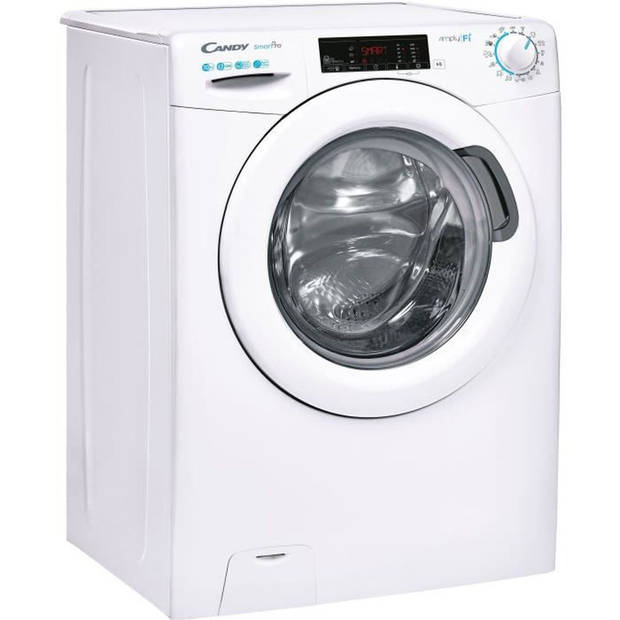 CANDY CO12105TE/1 -S Wasmachine - 10 kg - L60 cm - 1200 tpm - aangesloten Wi -fi + Bluetooth - Wit