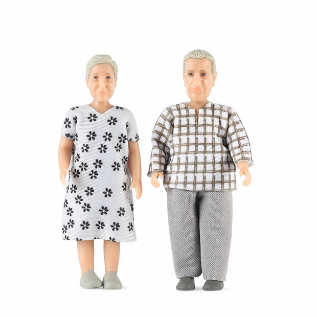 Lundby Poppenhuisfiguren opa & oma 'Jamie'