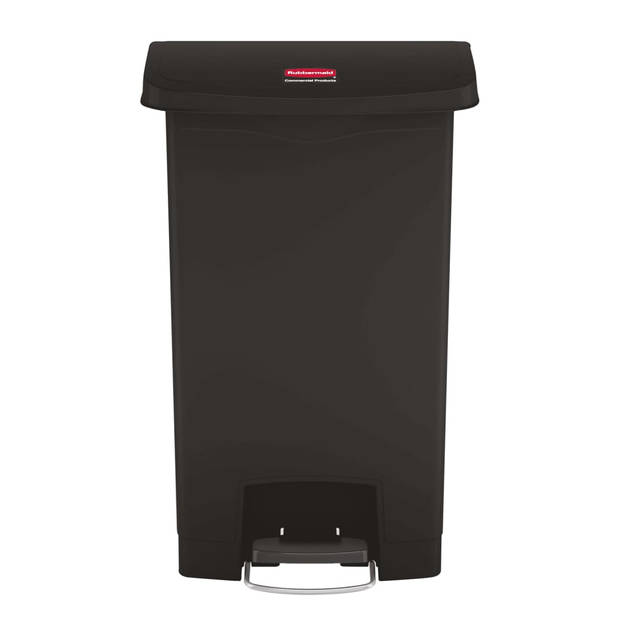 Rubbermaid Pedaalemmer Slim Jim 50 L zwart