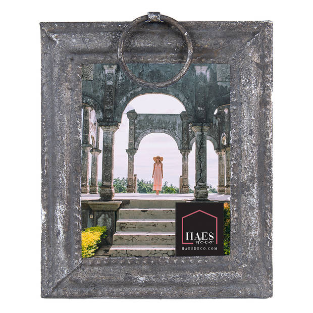 HAES DECO - Fotolijst 20x25 Grijs, formaat 23x5x28 cm - Farm Living