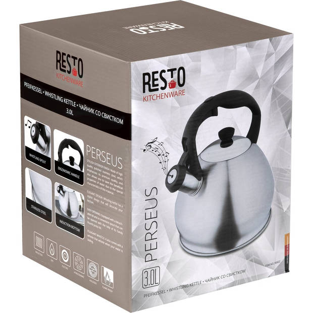 Resto Kitchenware Fluitketel Perseus 3 liter - 90602