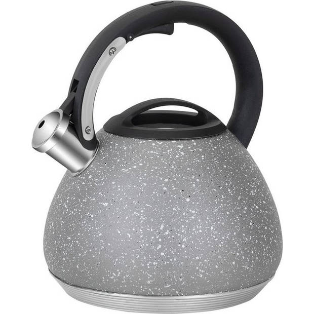 Resto Kitchenware Fluitketel Lyra - Zilver - 2.7 liter