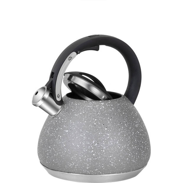 Resto Kitchenware Fluitketel Lyra - Zilver - 2.7 liter