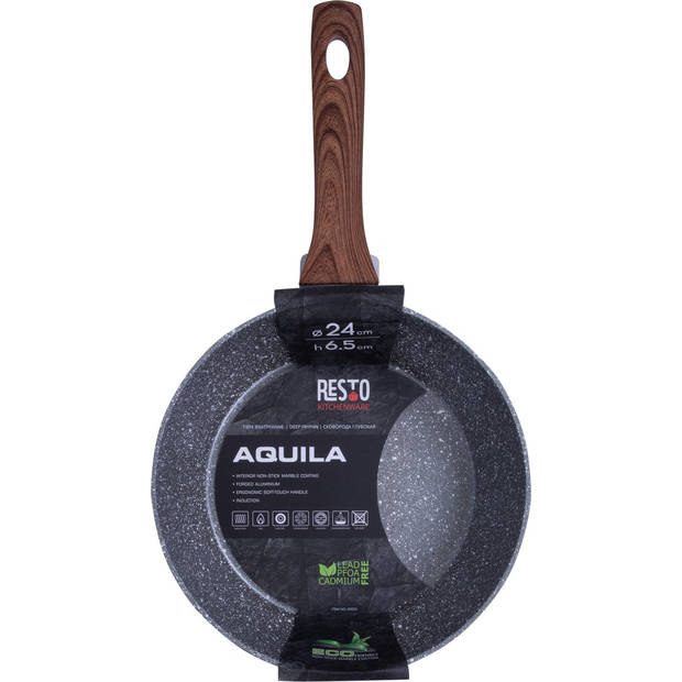 Resto Kitchenware Koekenpan Aquila - ø 24 cm - standaard anti-aanbaklaag