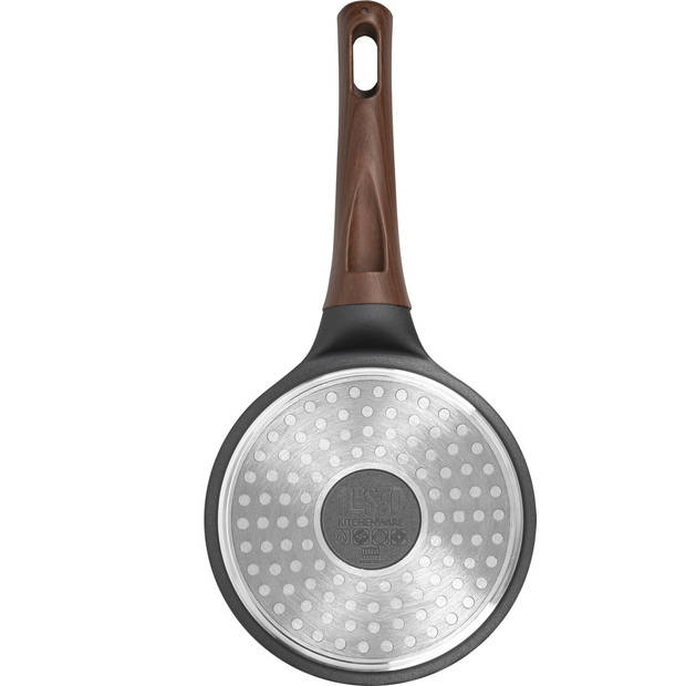 Resto Kitchenware Steelpan Capella - ø 16 cm / 1.4 liter - standaard anti-aanbaklaag