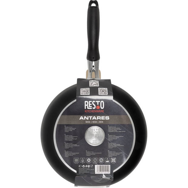 Resto Kitchenware Wokpan Antares - ø 24 cm - standaard anti-aanbaklaag