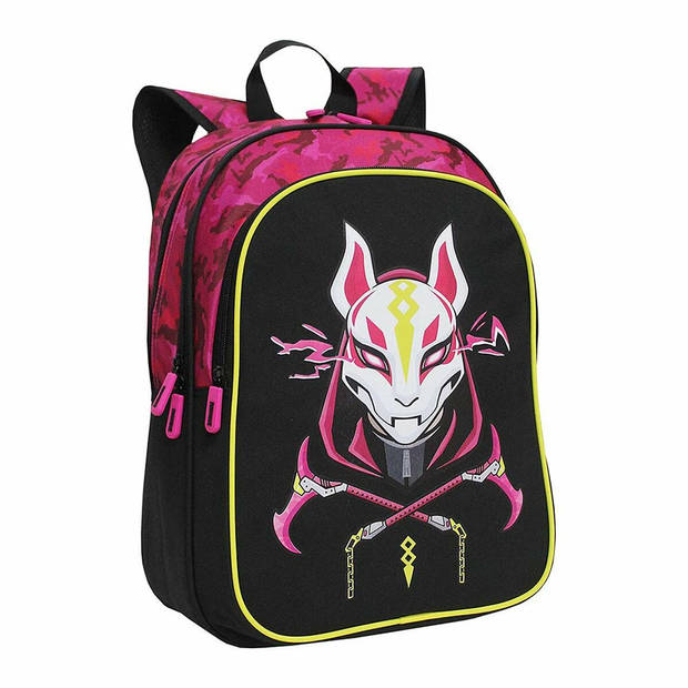 Schoolrugzak Fortnite Max Drift Zwart Roze (31 x 42 x 15 cm)