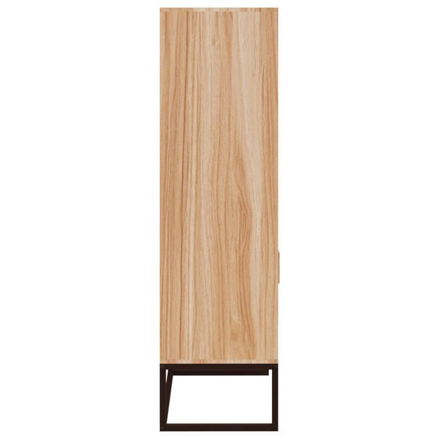 vidaXL Hoge kast 60x35x125 cm bewerkt hout