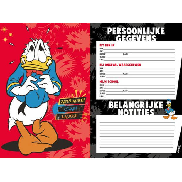 Donald Duck Schoolagenda - 2023-2024