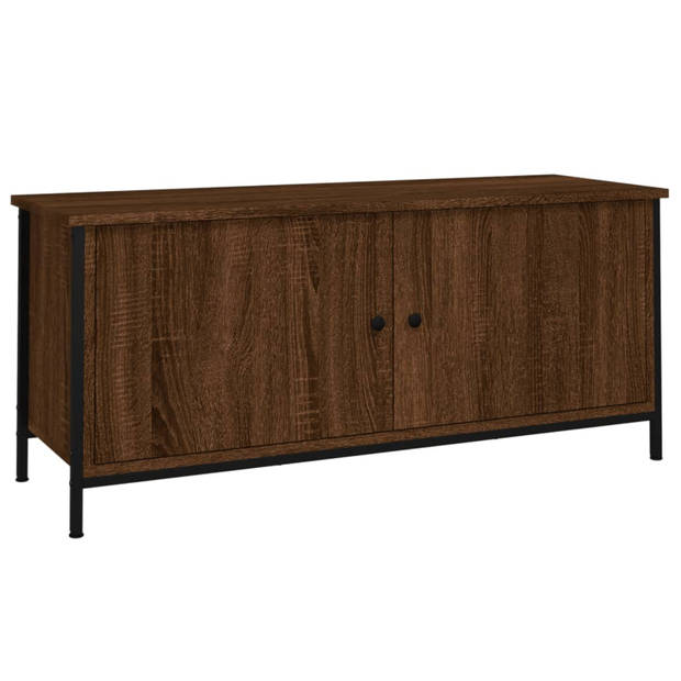 vidaXL Tv-meubel 102x35x45 cm bewerkt hout sonoma eikenkleurig