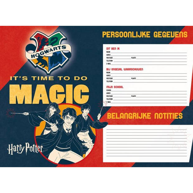 Harry Potter Schoolagenda - 2023-2024