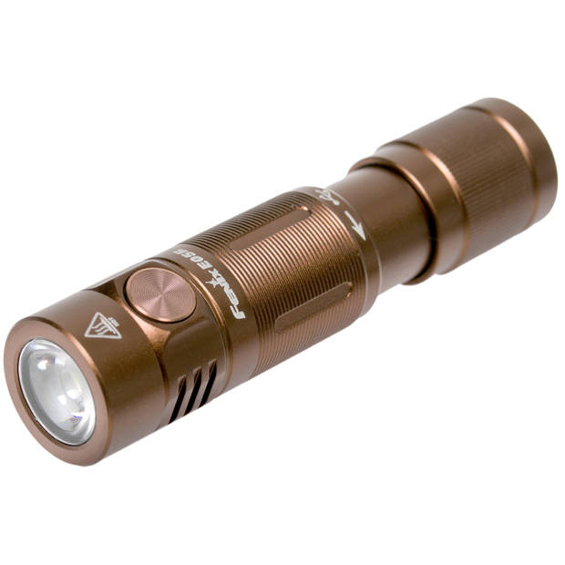 Fenix E05R Sleutelhangerzaklamp Bruin