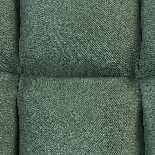 Beliani OULU - Schommelfauteuil-Groen-Polyester