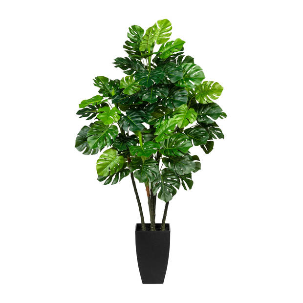 Kopu® Kunstplant Split Philodendron 105 cm - Extra vol met 42 bladeren