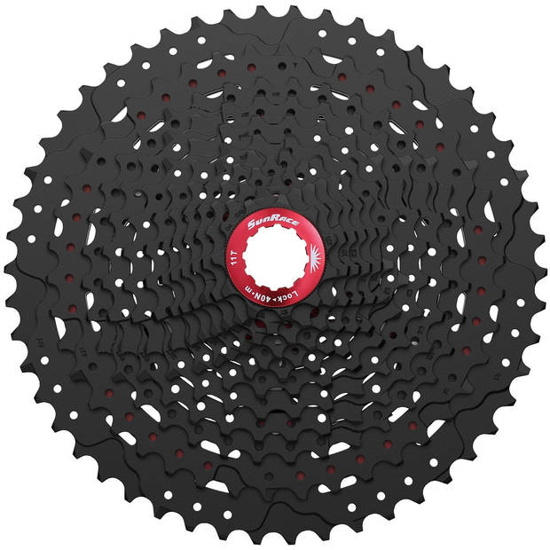 SunRace cassette CSMZ90 12S 11-50T zwart