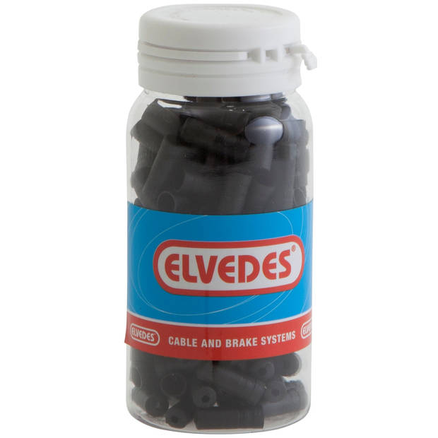 Elvedes Ds kabelhoedje 5.0mm PVC zw (150)