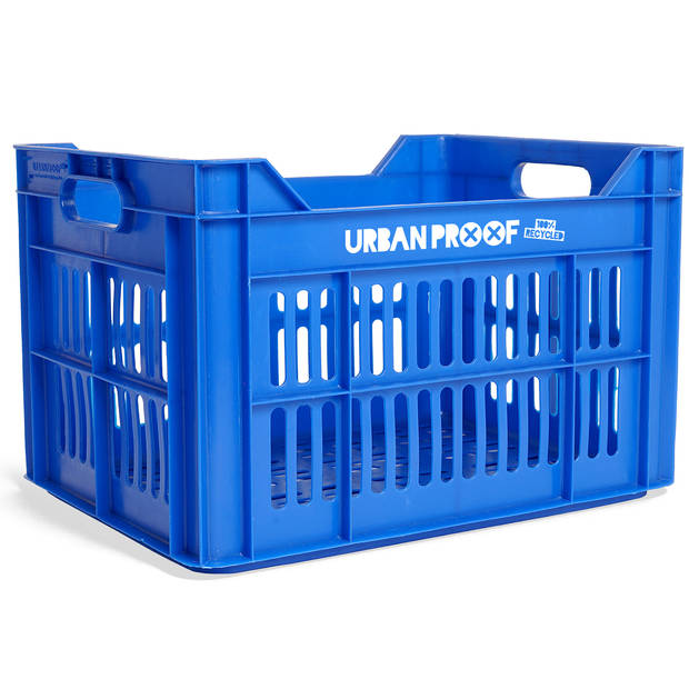 Urban Proof Fietskrat 30 liter Gerecycled Kunststof Royal Blue