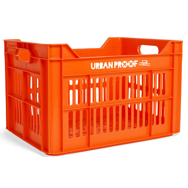 Urban Proof Fietskrat 30 liter Gerecycled Kunststof Orange