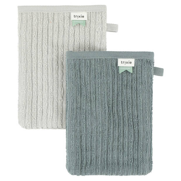 Trixie Washandjes 2-pack - Hush Petrol