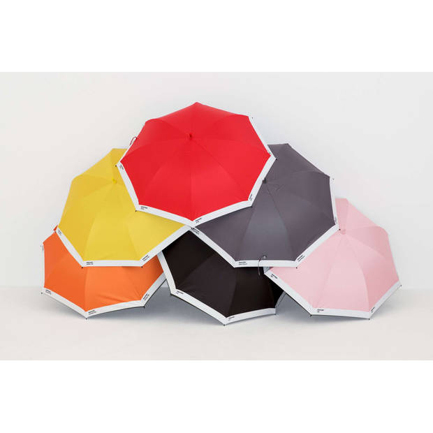 Copenhagen Design - Paraplu Groot - Red 2035 - Polyester - Rood