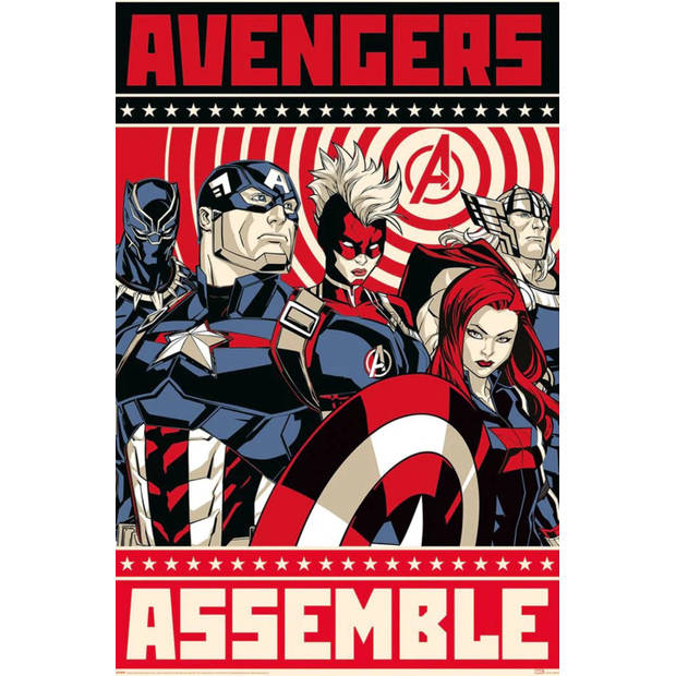 Poster Avengers Assemble 61x91,5cm