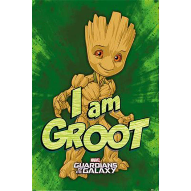 Poster Guardians of the Galaxy I Am Groot 61x91,5cm