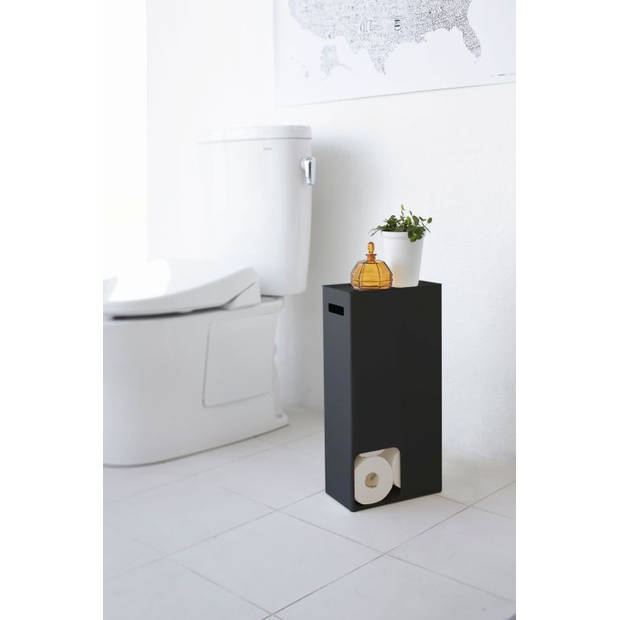 Yamazaki WC Rolhouder - Tower - Zwart