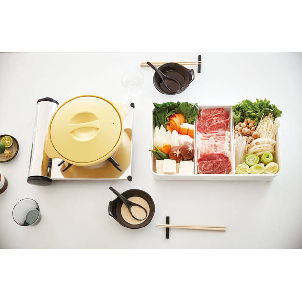 Yamazaki Cooking Tray Square - Tower - white