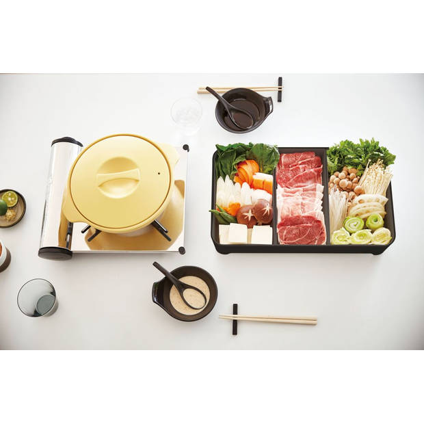 Yamazaki Cooking Tray Square - Tower - black