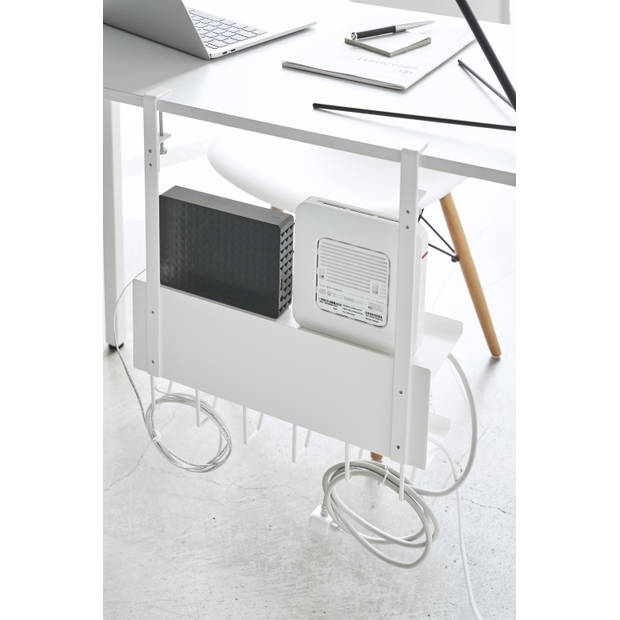 Yamazaki Kabel Organiser Bureau - Smart - Wit