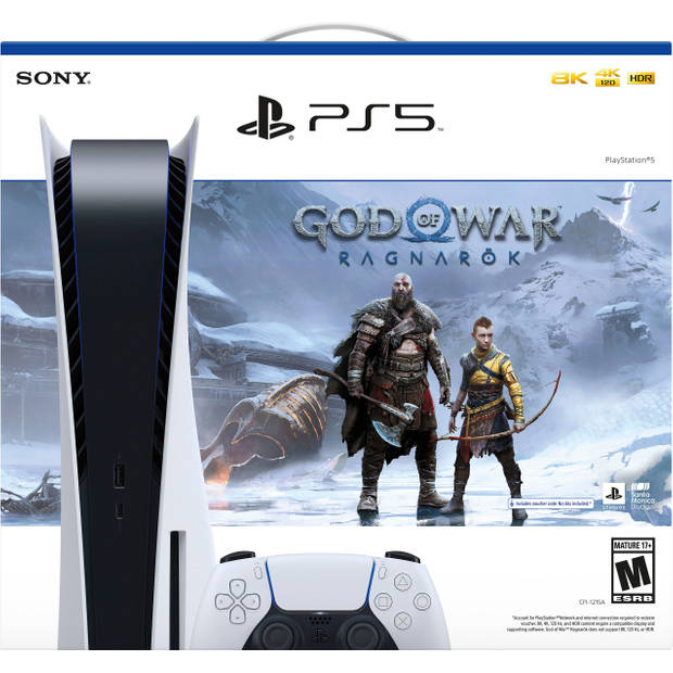 Sony PlayStation 5 Disc Edition + God Of War
