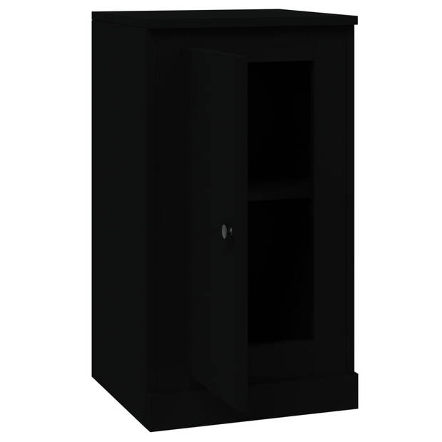 The Living Store dressoir Classic - bijzetkast - 37.5 x 35.5 x 67.5 cm - zwart
