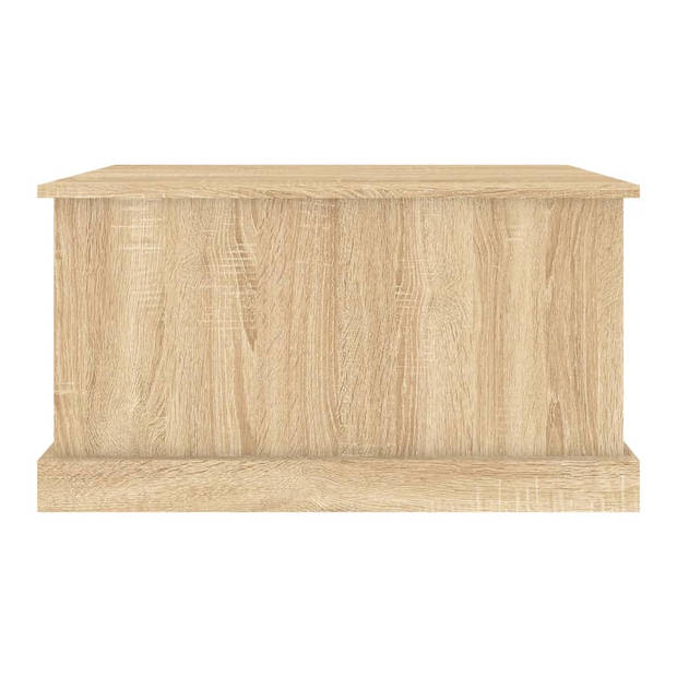 vidaXL Opbergbox 70x40x38 cm bewerkt hout sonoma eikenkleurig