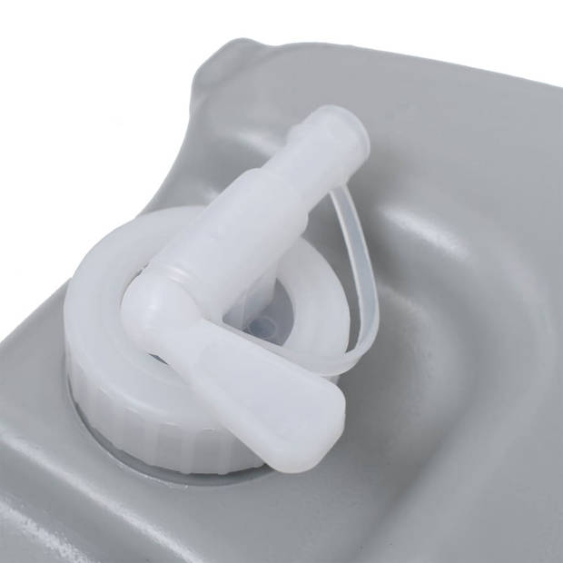 The Living Store Campingtoilet 20L - HDPE 41.5 x 36.5 x 42 cm - T-spoeling