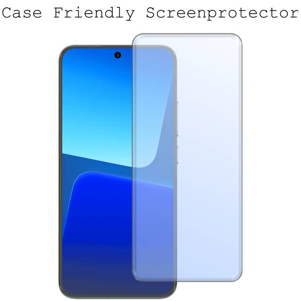 Basey Xiaomi 13 Screenprotector Tempered Glass - Xiaomi 13 Beschermglas Screen Protector Glas