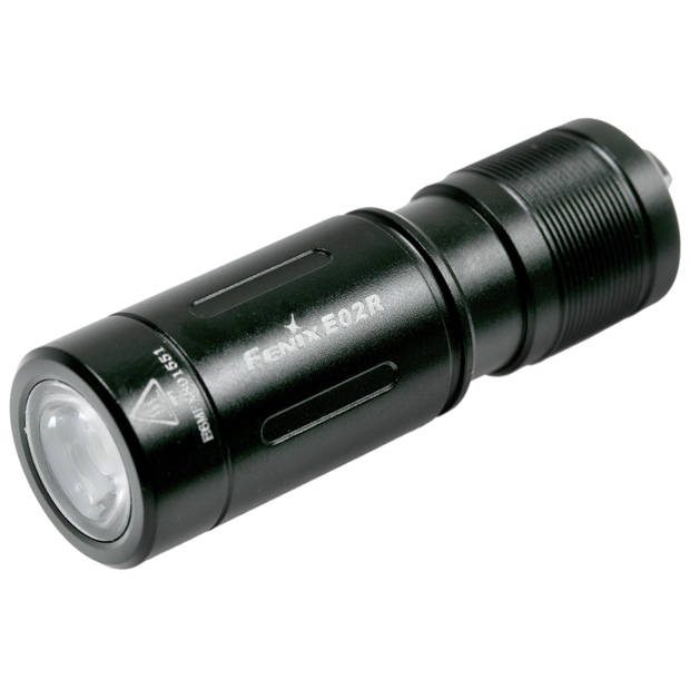 Fenix E02R Sleutelhangerzaklamp Zwart